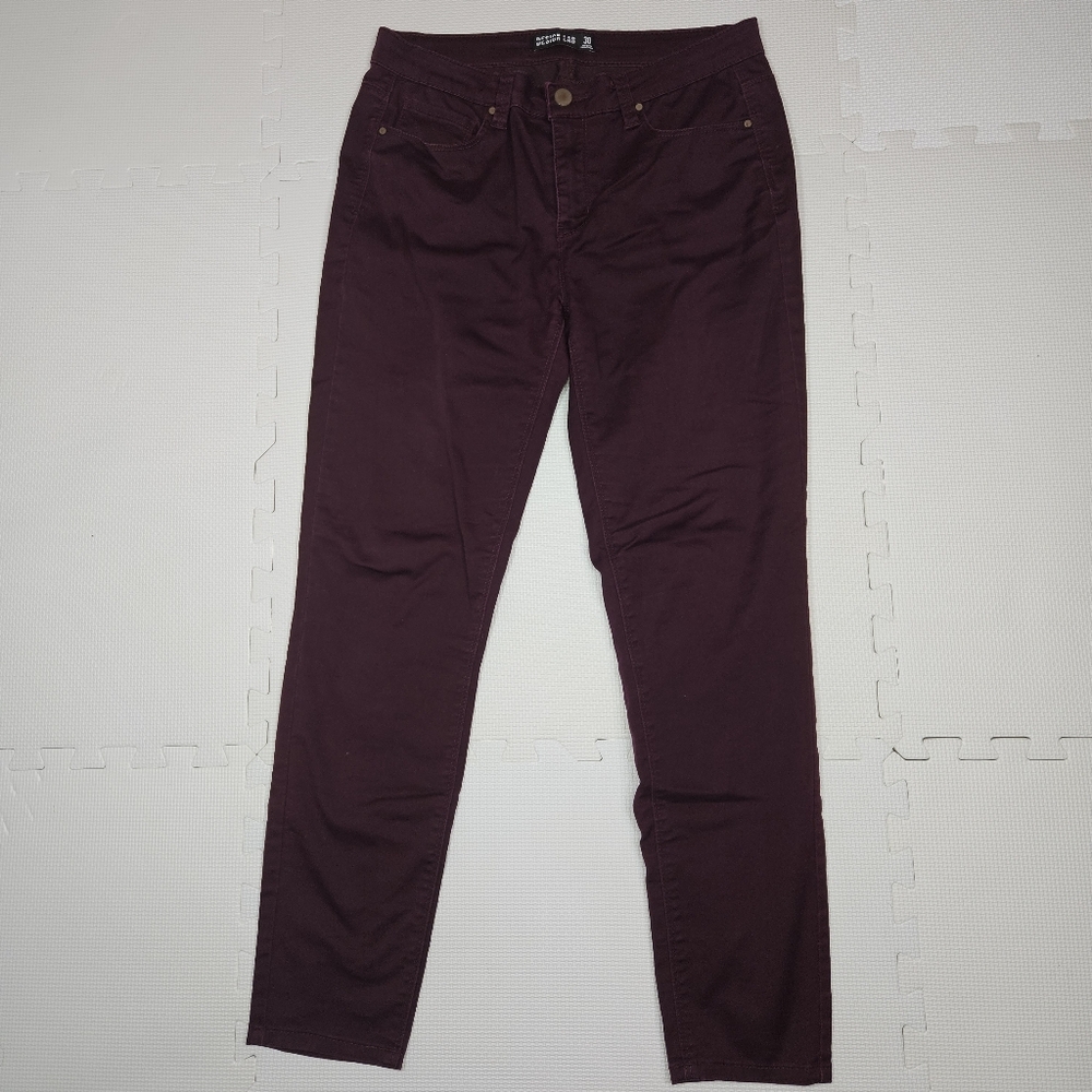 Design Lab Lord & Taylor Plum Jeans